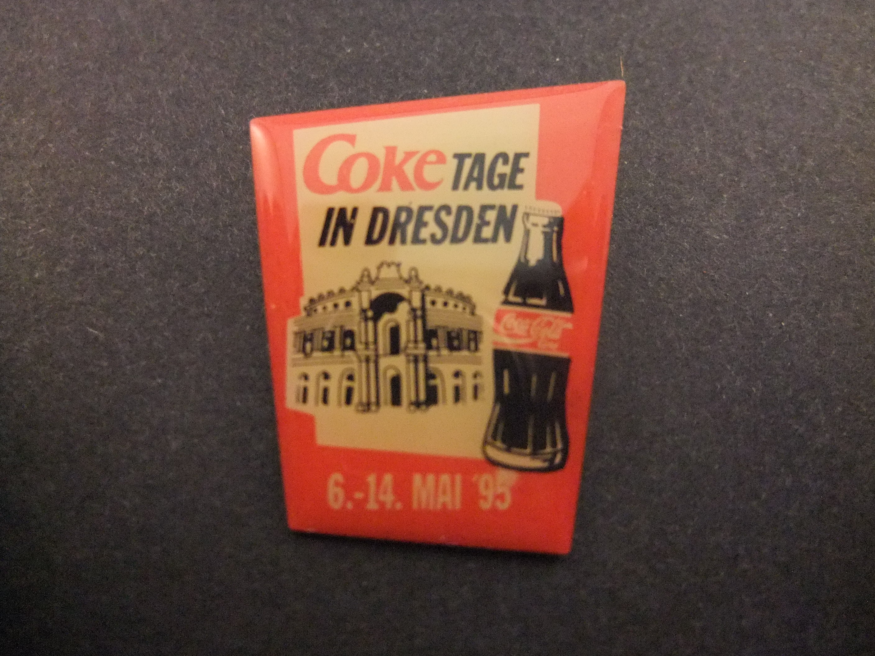 Coca Cola dag Dresden,Duitsland deelstaat Saksen